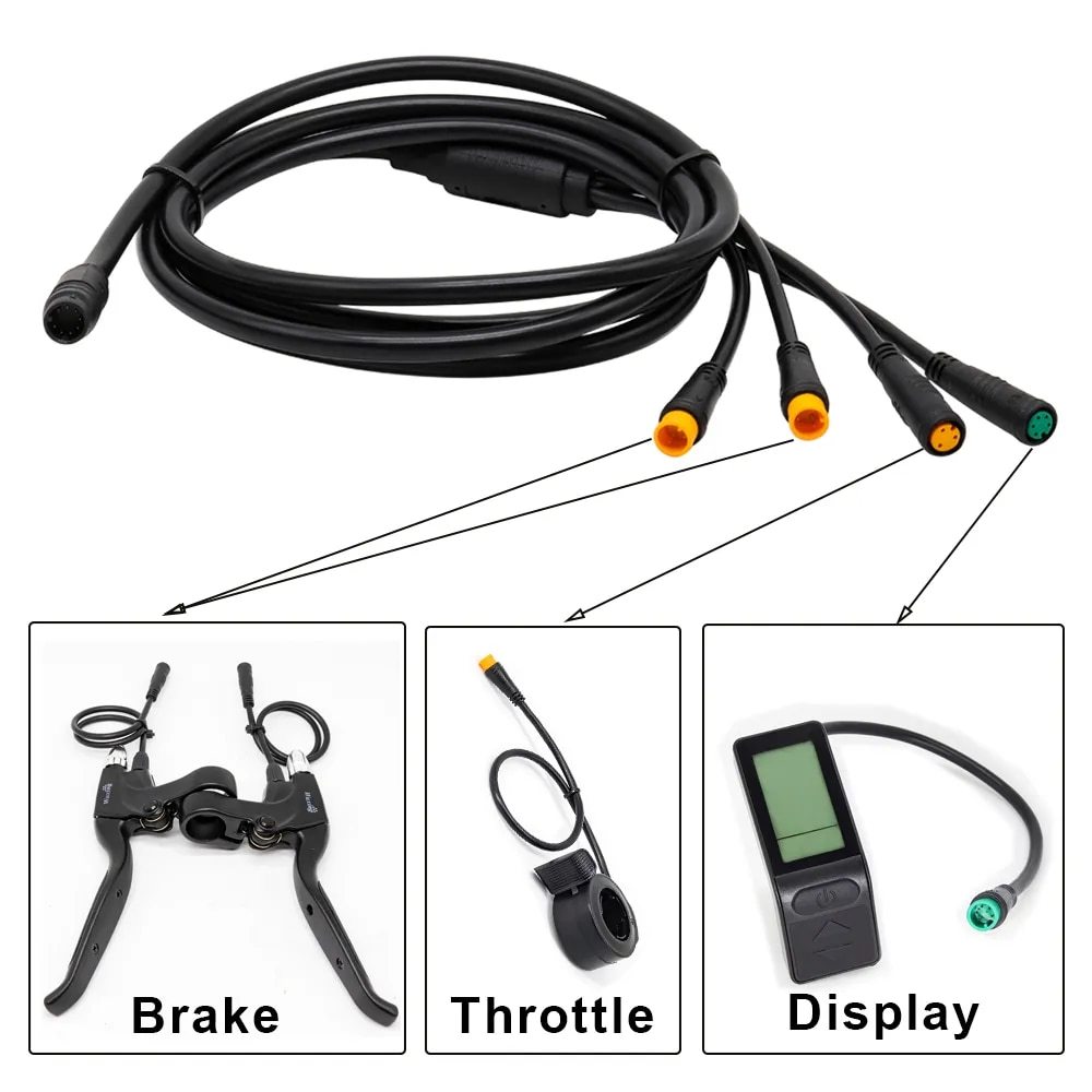 KT-Serie Controller 36V/48V 250-350W Für Bürstenlose E-Bike Motoren – Wasserdicht, Kompakt, 17A Maximal – Für KT17A Und Kompatible Motoren