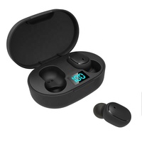 Fones de ouvido tws, novidade-fones de ouvido intra-auriculares e6s, portáteis, a prova d' água, a6s