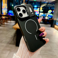 Coque magnétique pour iPhone 18 Pro Max, compatible avec support d'objectif 17 et film protecteur d'objectif 16, idéale pour les peaux sensibles