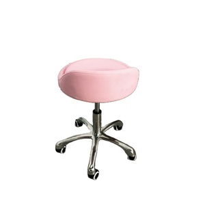 Meubles de salon de beauté Kisen, vente flash, tabouret de pédicure moderne blanc, noir, rose, luxueux, table à ongles, chaise de maître avec roulettes - Product Image 4