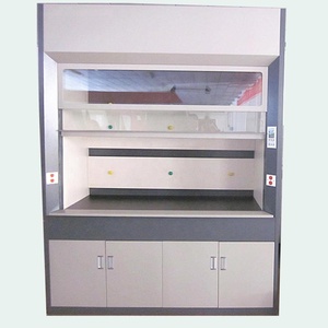 Cappa Aspirante da Laboratorio 8 Piedi con Rubinetto del Gas e Piano d'Appoggio - Product Image 1