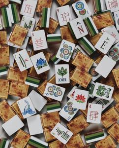 Fichas de Mahjong Americanas de Lujo Modernas Personalizables de Acrílico Multicapa con Diseño Gratuito, Estilo <span class=keywords><strong>Casino</strong></span>, Plegables y Portátiles - Product Image 1