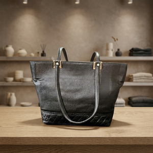 Pochette pour femme en cuir véritable gris, style traditionnel, sacs de luxe pour soirée, imperméable, léger, grande capacité, fermeture éclair - Product Image 1