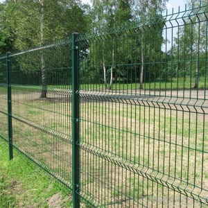 Valla de Alambre Soldado Curvado 3D, Precio de Fábrica, Fácil Instalación, Panel de Malla Galvanizada con Recubrimiento en Polvo - Product Image 1