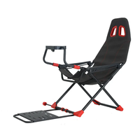 NOUVEAU Fauteuil de jeu ergonomique inclinable de course, fauteuil de jeu pour ordinateur PC, simulateur de course automobile pliable pour jouer à des jeux