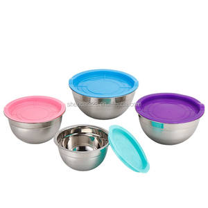 Ciotola per Zuppa in Acciaio Inox Colorato, Contenitore per Alimenti, Ciotola per Mescolare, Insalatiera Personalizzata - Product Image 3
