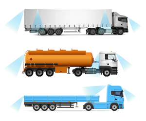 Camión Autobús Cámara de marcha atrás Monitoreo Seguridad Estacionamiento Ayuda Vehcles Heavy Duty DVR Universal 7 pulgadas TFT LCD Monitor - Product Image 2