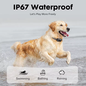 Dispositivo antiladridos recargable Productos para mascotas Dejar de ladrar Perro Repelente de golpes Entrenamiento <span class=keywords><strong>Collar</strong></span> de control antiladridos - Product Image 5