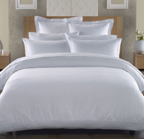 Luxury King Queen Size  4 Piece Hotel-Grade Cotton Bedding Set for All Season