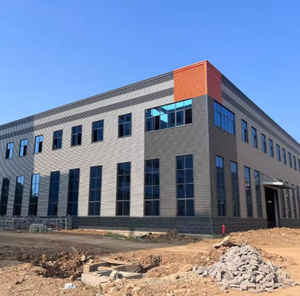 Hiện đại đúc sẵn tòa nhà văn phòng prefab kho ánh sáng Kết Cấu Thép hoàn chỉnh hội thảo kết cấu thép xây dựng Kit - Product Image 5