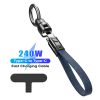Cargador de carga súper rápida de 240W para Phones22CMCABLE con cable de transferencia de datos C a C con protección multicapa