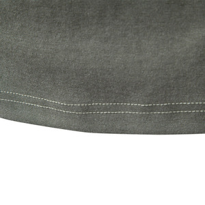 Camicia estiva da uomo 2026 con taglio tridimensionale, in cotone liquido ammoniacale di alta qualità, a maniche <span class=keywords><strong>corte</strong></span> e spalle larghe - Product Image 4