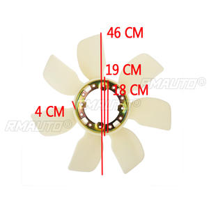 Aspas del Ventilador de Refrigeración del Radiador para Toyota Tacoma 1995-2004, para Tundra 4Runner T100 3.4L 16361-62010 - Product Image 2