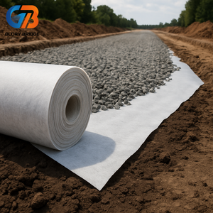 Geotextil Industrial <span class=keywords><strong>de</strong></span> Polipropileno No Tejido <span class=keywords><strong>de</strong></span> Alta Resistencia a la Rotura (CBR) y al Envejecimiento, para Construcción <span class=keywords><strong>de</strong></span> Carreteras - Product Image 2