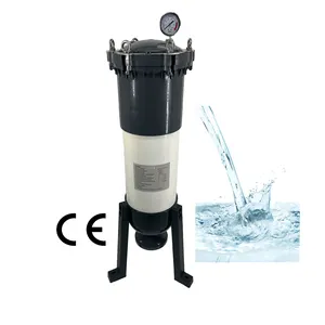 Carcaça plástica UPVC de alta fluidez do filtro de água para máquinas de tratamento de água de 20 polegadas