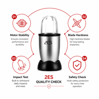 Robot culinaire portable ZES pour bébé, mixeur électrique multifonction pour smoothies, boissons chaudes et froides, idéal pour le Mexique et le Brésil