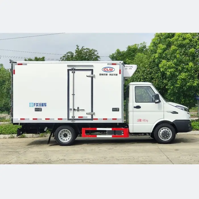 Gute Qualität IVECO Sofim Dieselmotor 3T Kühlschrank Van Truck für die Eis lieferung