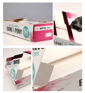 Tùy Chỉnh Nóng Bán Logo Sang Trọng Nam Châm Hộp Quà Tặng Vải Váy Mỹ Phẩm Hộp Giấy Tóc Mở Rộng Tóc Giả Chăm Sóc Da Sản Phẩm Ribbon Nghệ Thuật - Product Image 6