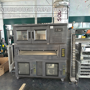 <span class=keywords><strong>Forno</strong></span> per Cottura a Lievitazione Naturale di Grande Capacità per Pane, <span class=keywords><strong>Pizza</strong></span>, Torte, Biscotti, Pasticceria, Uso Professionale 220V, per Frutta, Latte, Grano, 3 Ripiani, Manuale - Product Image 2