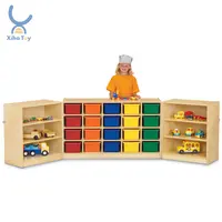 XIHA-muebles de madera para preescolar para niños, armarios de almacenamiento para aula, suministros escolares