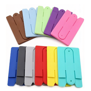 เคสโทรศัพท์ซิลิโคนแบบเรียบพร้อมโลโก้สั่งทำ - กระเป๋าติดโทรศัพท์แบบพับได้กันกระแทกสำหรับสมาร์ทโฟน - Product Image 1
