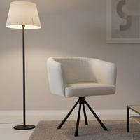 Chaise de salle à manger de style italien moderne et luxueux, rembourrée avec dossier, pour salon, chambre, bureau, meubles de maison