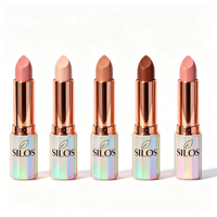 Rouge à lèvres mat velours SILOS 10g - Formule végétale tendance longue tenue et nourrissante fini naturel Marque privée