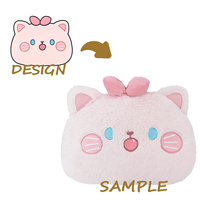 Peluche personnalisable super douce de 20 cm, brodée, en peluche longue avec rembourrage en coton PP