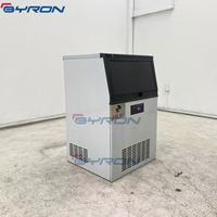 Machine à glaçons industrielle et commerciale à température unique de haute qualité pour bars, 220V/110V, garantie 1 an, dégivrage automatique