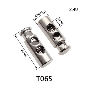 Tappi per cavo regolabile rotondo in metallo - Product Image 4
