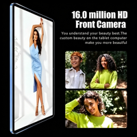 Penjualan Terbaik 2026 S25ultra 16G+1TB Tablet PC dengan Layar 10.1 Inci, Android 7.1, Kamera Ganda, WiFi + BT 5.0 - Pengiriman Gratis