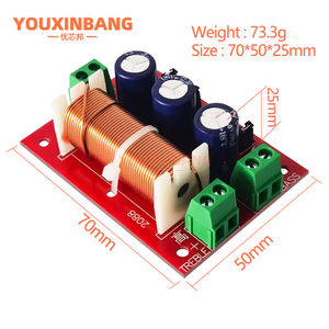 YLY-2088 2-weg crossoverfilters Module 400W Audio-luidspreker Frequentiedeler Verstelbaar Volledig bereik Treble Bass Lassen Gratis - Product Image 2