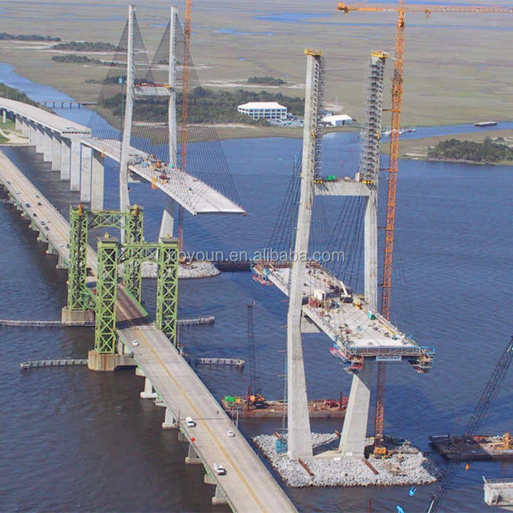 high quality stainless modular steel structure heavy frame bridge