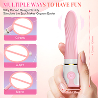 Vibrateur Mini Bullet TMM en gros, 10 modes de vibration, stimulation clitoridienne et des mamelons, discret, silencieux, pas cher, vibrateur en forme de rouge à lèvres