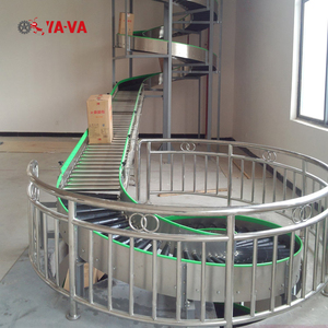 Cấp thực phẩm trọng lực dòng chảy nhanh chóng tháo gỡ xoắn ốc con lăn phần cho chi phí-hiệu quả kho xoắn ốc máng - Product Image 6