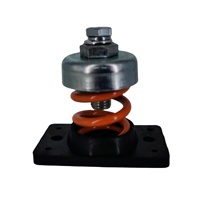 JD-Serie Rostschutz-Dämpfungsfeder Vibrationsisolator für HVAC-Systeme Bodenmontierter Stoßdämpfer