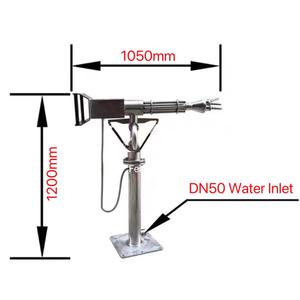 ウォーターショー機器チームビルディングアクティビティインタラクティブゲーム自動回転ガトリングガトリングプール用水鉄砲 - Product Image 1