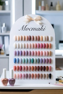 ชุดยาทาเล็บเจลวีแกน Mocmaki แบบขวดรูปหัวใจ สำหรับขายส่งแบบติดฉลากส่วนตัว - Product Image 3