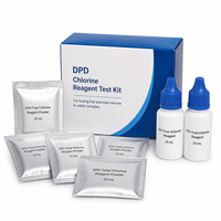 Réactifs en poudre pour chlore libre DPD compatibles Hach, format coussinets 2105545-CN, 100 tests de qualité de l'eau