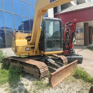 Pelle hydraulique sur chenilles d'occasion de haute qualité Komatsu 7 tonnes PC70 avec moteur à noyau et composants de moteur - Product Image 2