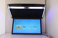 Monitor LED para Auto de 17.3 Pulgadas, Diseño Abatible para Techo, con Conexión USB/SD, Función de Control Remoto, Pantalla LCD