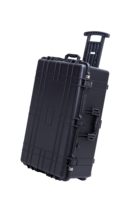 Boîte à outils de rangement rigide MQ1650 grande capacité en PE, étanche, avec roulettes, pour armes à feu, avec mousse, personnalisable OEM