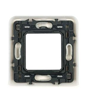 Plaque frontale de type français 80*80MM avec cadre plaque frontale <span class=keywords><strong>rj45</strong></span> pour <span class=keywords><strong>legrand</strong></span> 45*45MM 45*22.5MM prise <span class=keywords><strong>modulaire</strong></span> <span class=keywords><strong>rj45</strong></span> support mosaïque <span class=keywords><strong>legrand</strong></span> - Product Image 1