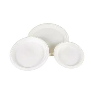Assiettes jetables personnalisées écologiques et biodégradables en <span class=keywords><strong>f</strong></span>écule de maïs pour hôtels, restaurants, <span class=keywords><strong>f</strong></span>êtes et événements - Product Image 3