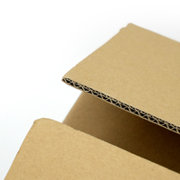 Boîte d'expédition personnalisée en carton ondulé biodégradable 10x6x16 pouces avec logo personnalisé pour poussins vivants, avec trou