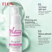 Marque privée Produits de soin de la peau du visage Crème blanche Crème de soin du visage blanchissante instantanée Élimination des taches brunes