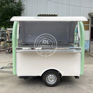 Chariots de vente ambulante de nourriture mobiles miniatures à prix bas personnalisés, chariots de vente ambulante de café, de hot-dogs et de restauration rapide à <span class=keywords><strong>vendre</strong></span> - Product Image 1