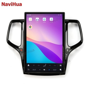 14.4" GPS Car DVD Player Android Screen Navihua New Design Auto Multimedia <b>Stereo</b> for Jeep Grand Cherokee 2014-2020 CarPlay - Product Image 3