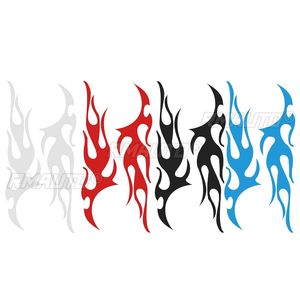 2pcs 12"x 48" 122cm Car Body Sticker Flame Stickers DIY Car Door Graphic <b>Decal</b> Large Flaming for Marine <b>Boat</b> Car Truck - Product Image 2
