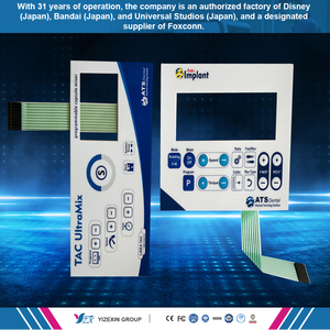 <span class=keywords><strong>2</strong></span> Nút Lò Vi Sóng Bàn Phím Một Nút Màng Chuyển Đổi - Product Image 4